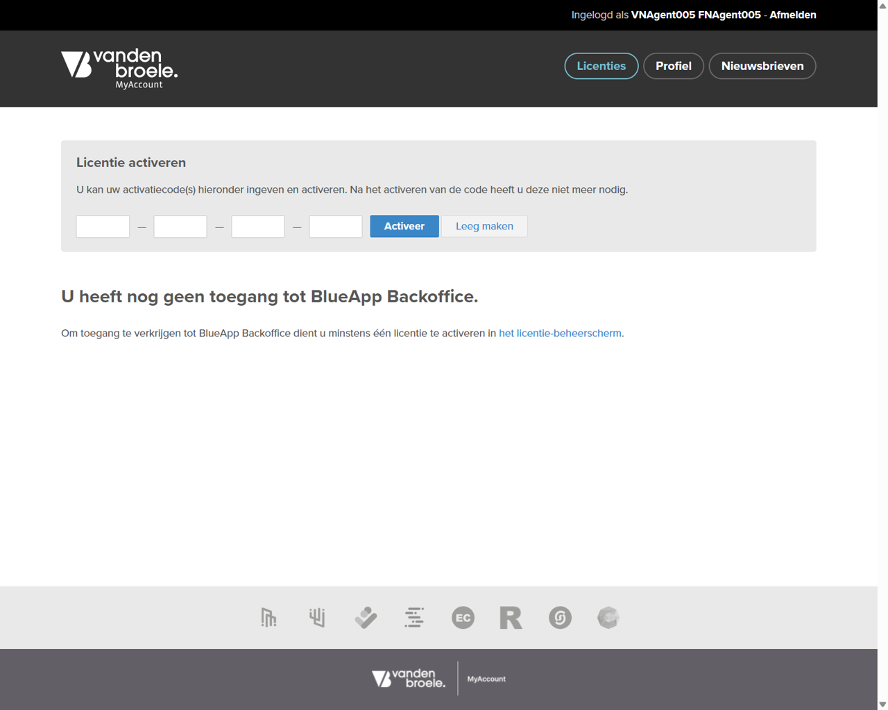 BlueApp Backoffice