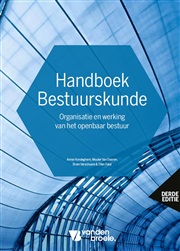 Cover Handboek Bestuurskunde