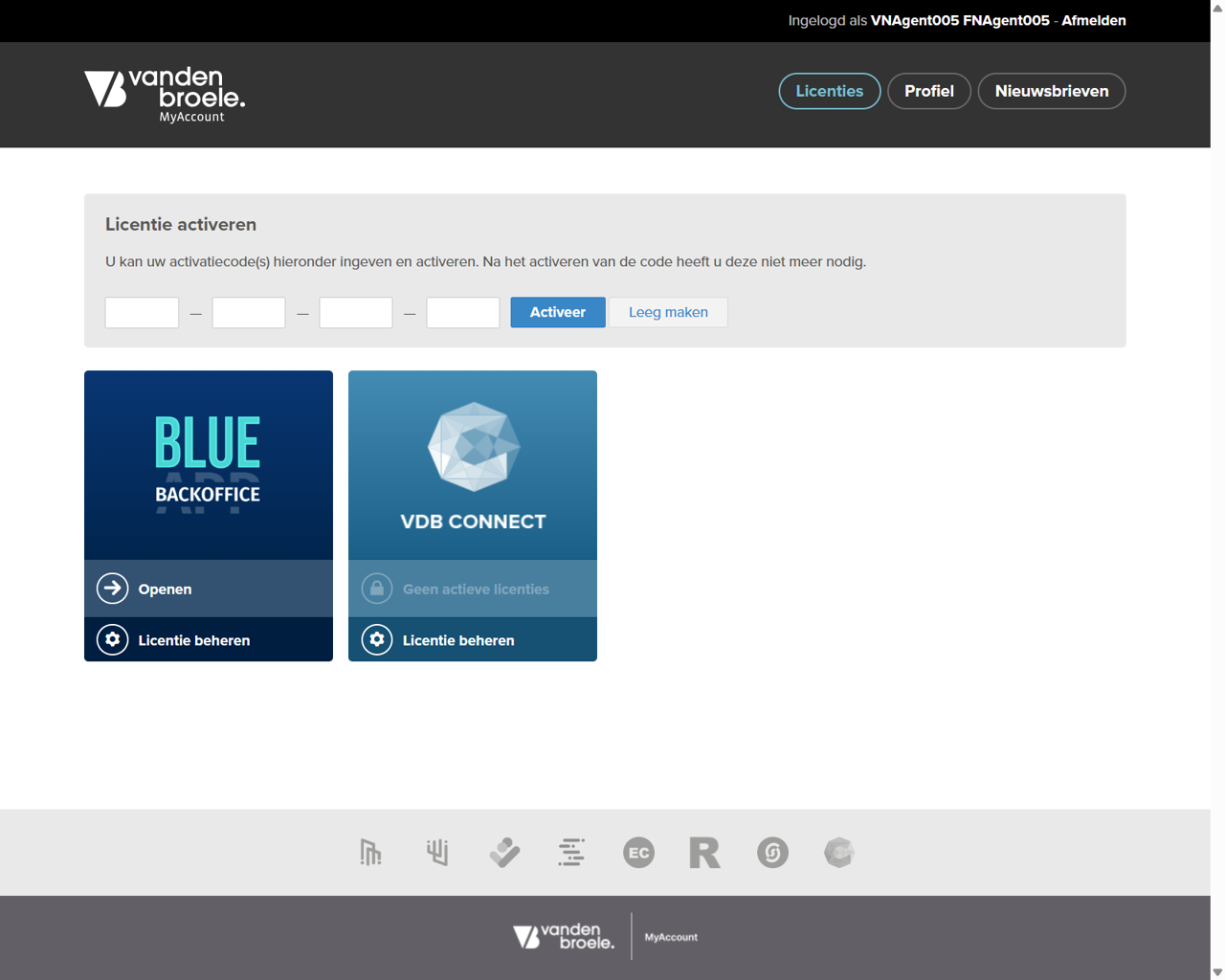 BlueApp Backoffice