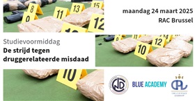 Studievoormiddag: De strijd tegen druggerelateerde georganiseerde misdaad (24/03/2025)